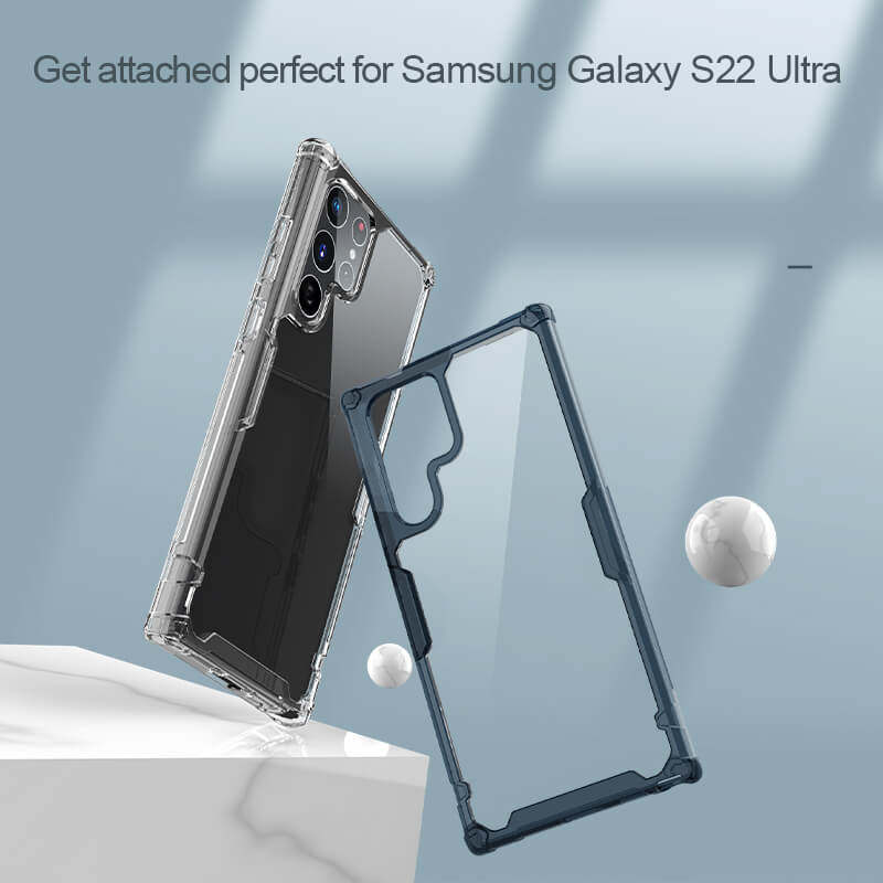 کاور گوشی سامسونگ گالاکسی S22 Ultra نیلکین مدل Nature TPU Pro  - Nillkin Nature TPU Pro cover for Galaxy S22 Ultra