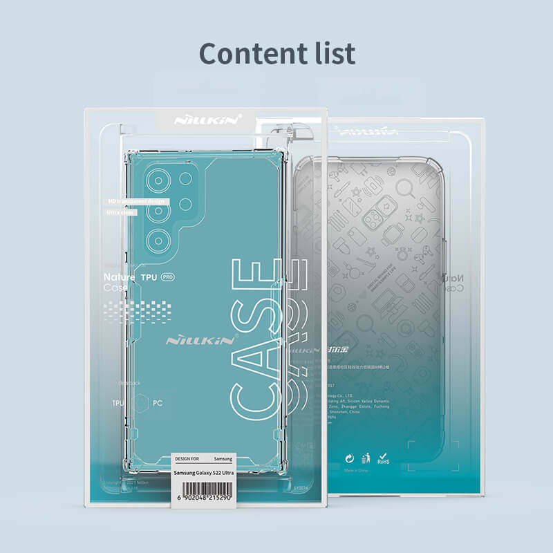 کاور گوشی سامسونگ گالاکسی S22 Ultra نیلکین مدل Nature TPU Pro  - Nillkin Nature TPU Pro cover for Galaxy S22 Ultra