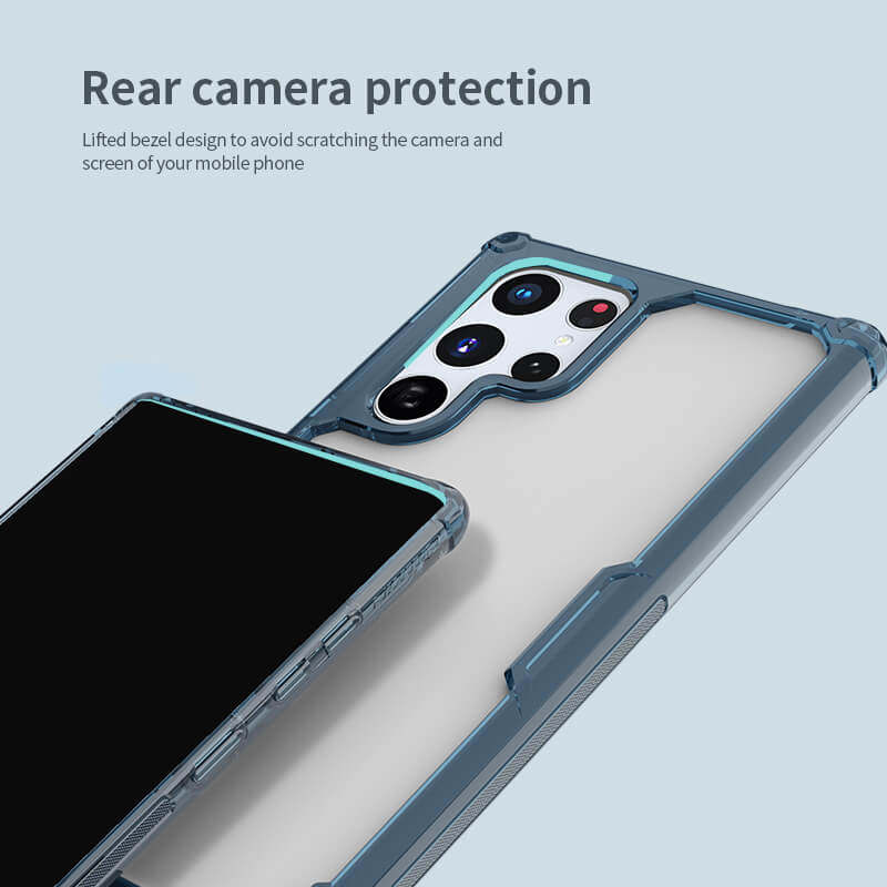 کاور گوشی سامسونگ گالاکسی S22 Ultra نیلکین مدل Nature TPU Pro  - Nillkin Nature TPU Pro cover for Galaxy S22 Ultra