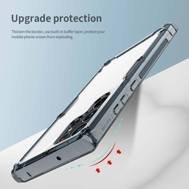 کاور گوشی سامسونگ گالاکسی S22 Ultra نیلکین مدل Nature TPU Pro  - Nillkin Nature TPU Pro cover for Galaxy S22 Ultra
