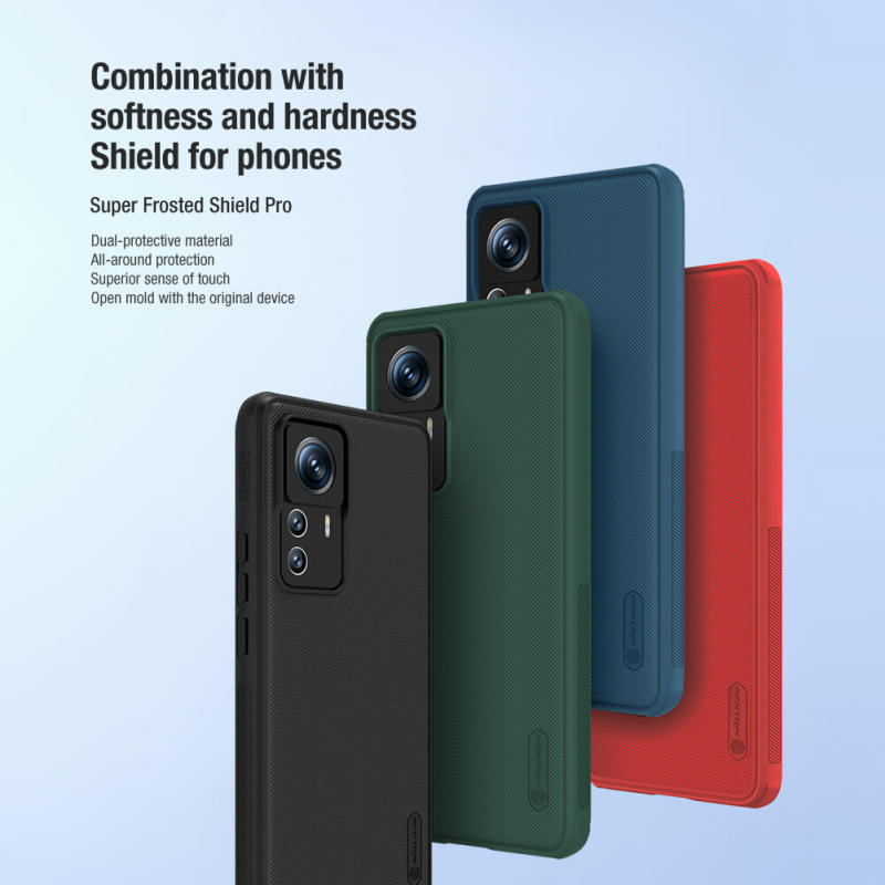 کاور گوشی شیائومی 12T Pro نیلکین مدل Super Frosted Shield Pro - Nillkin Super Frosted Shield Pro cover for Xiaomi 12T Pro