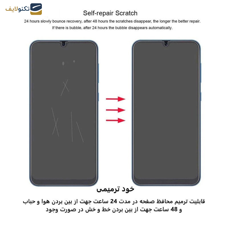 محافظ صفحه نمایش گوشی شیائومی Redmi Note 13 Pro Plus- Mi 12 Pro بوف مدل Hydrogel-Matte-G - Buff Hydrogel-Matte-G Glass Screen Protector For Xiaomi Redmi Note 13 Plus- Mi 12 Pro- Galaxy A71