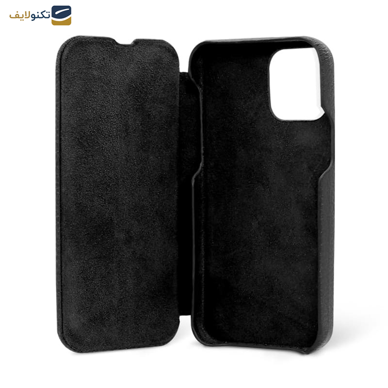 کیف کلاسوری گوشی اپل iPhone 13 Pro Max اگرت مدل Floater چرمی - Egret Floater Genuine Leather Stand Folder Bag For Apple iPhone 13 Pro Max