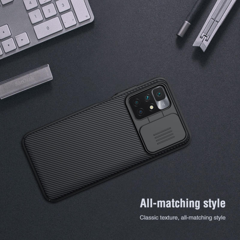 کاور گوشی شیائومی Redmi 10/ Redmi 10 Prime/ Redmi Note 11 4G نیلکین مدل CamSHield - Nillkin CamSHield cover for Redmi 10/ Redmi 10 Prime/ Redmi Note 11 4G