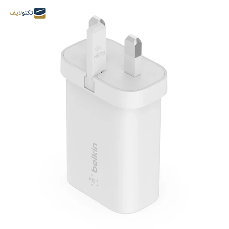 شارژر دیواری بلکین مدل BoostCharge USB-C PD 3.0 PPS WCA004myBK توان 25 وات - Belkin BoostCharge USB-C PD 3.0 PPS Wall Charger 25W