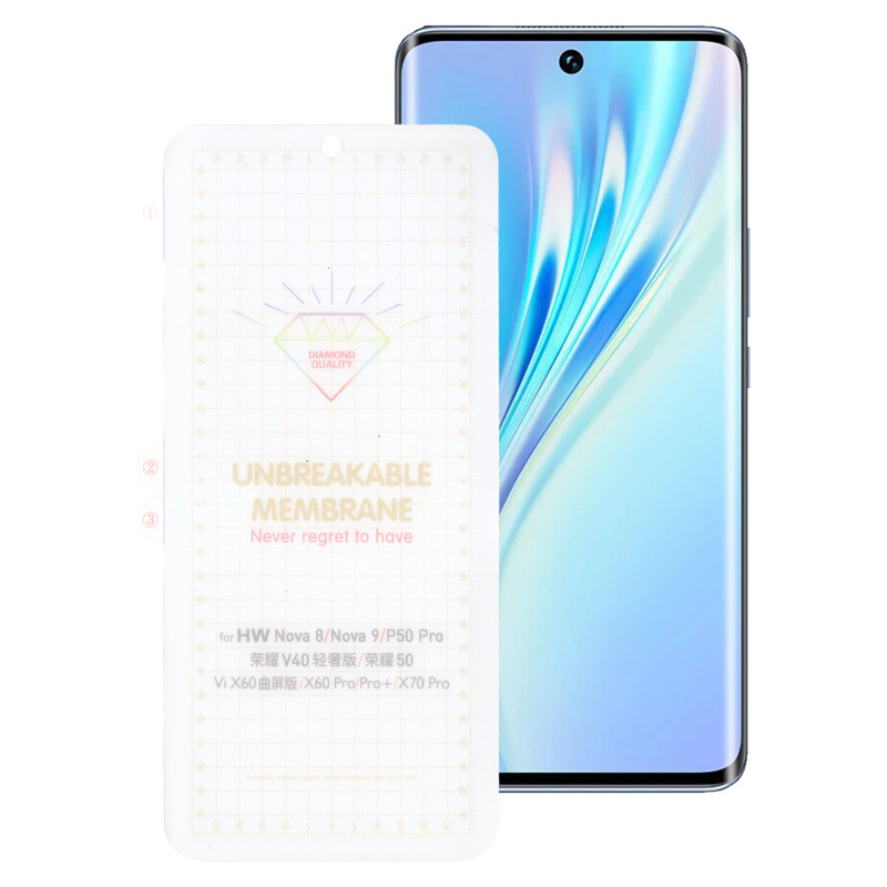 گلس گوشی هوآوی P50 pro/Nova 9/V40 lite/Honor 50 بوف مدل Hg15 - Buff Hg15 Honor 50 / V40 Lite/ Nova 8 / Nova 9 / P50 Pro screen protector