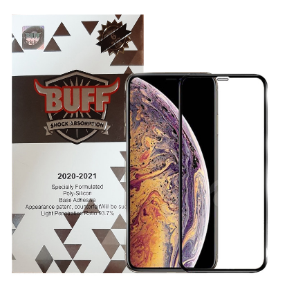 گلس گوشی اپل Iphone 11 pro max بوف 5D مدل F33 به همراه بیمه شکستگی - Buff F33 Iphone 11 pro max 5D Screen protector
