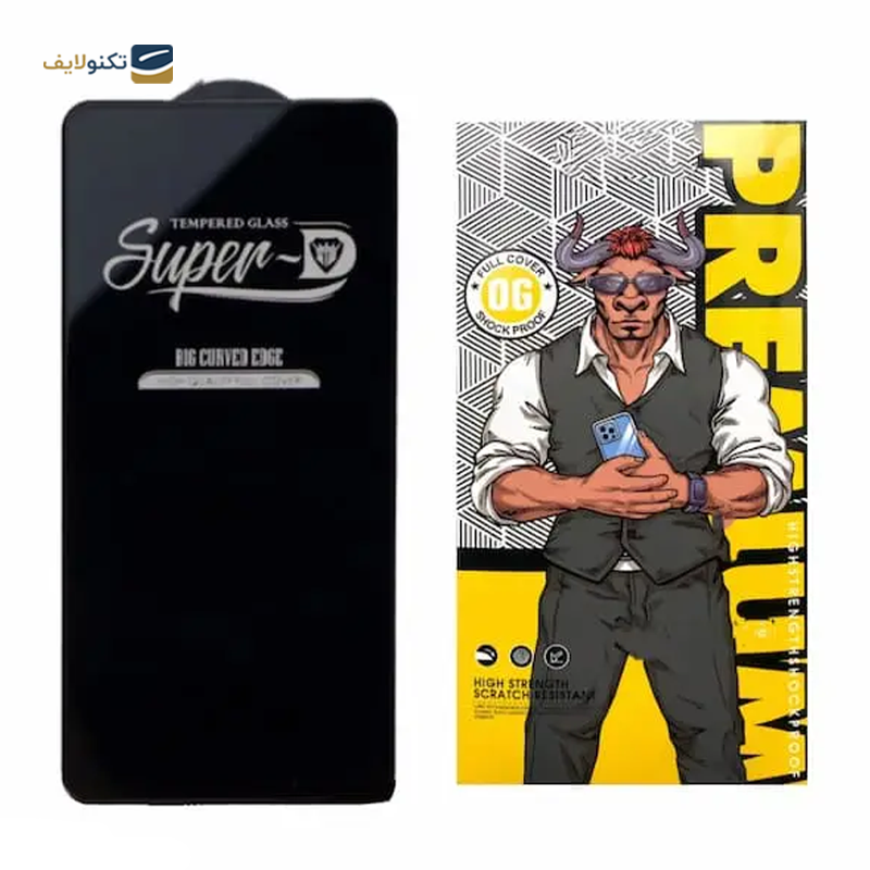 گلس گوشی شیائومی Redmi Note 11 Pro اوجی مدل Super D - 