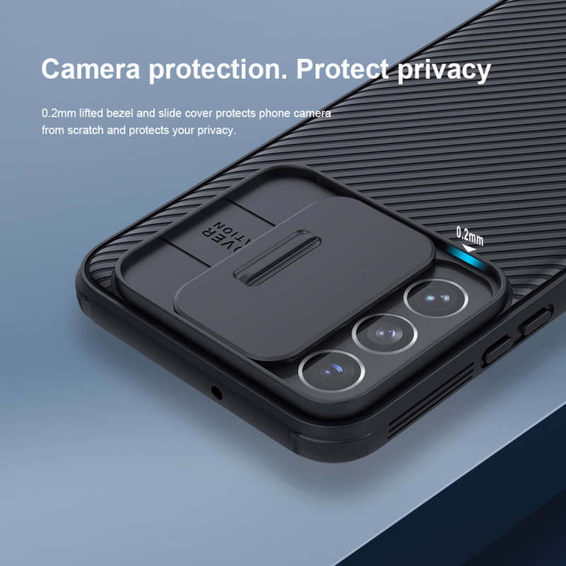 کاور گوشی سامسونگ Galaxy S22 Plus نیلکین مدل CamShield Pro - Nillkin CamShield Pro Cover For Samsung Galaxy S22 Plus