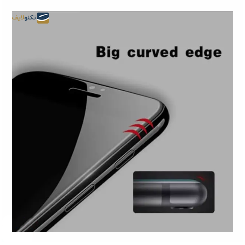 گلس گوشی ناتینگ Phone 2 اوجی مدل شیشه ای فول چسب 9H - 