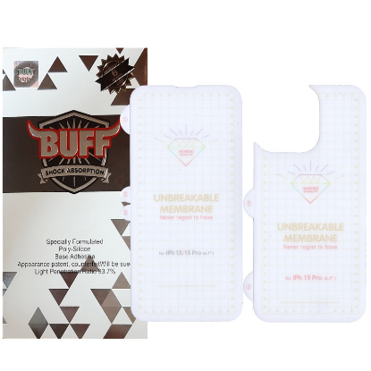 محافظ صفحه نمایش و پشت گوشی اپل Iphone 13 Pro بوف مدل Hg01 - Buff Hg01 Iphone 13 Pro back and screen protector