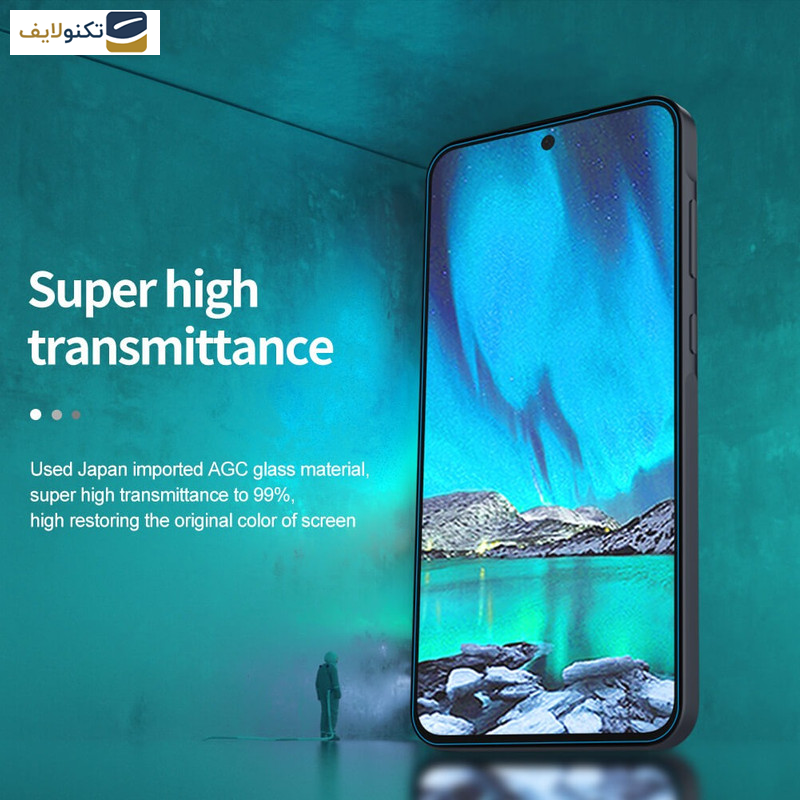 گلس گوشی سامسونگ Galaxy A55-A35 نیلکین مدل H Plus Pro - Nillkin Amazing H Plus Pro tempered glass screen protector for Samsung Galaxy A55-A35