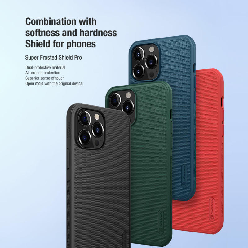 کاور گوشی اپل iPhone 13 Pro Max نیلکین مدل Frosted Shield Pro - Nillkin Frosted Shield Pro Cover For Apple iPhone 13 Pro Max