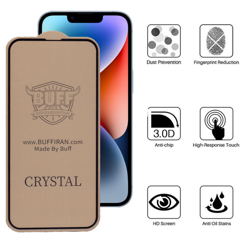 گلس گوشی اپل IPhone 14 Plus بوف مدل Crystal Pro-G - Buff Crystal Pro-G IPhone 14 Plus screen protector