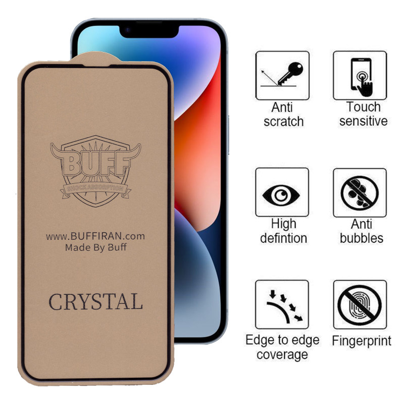 گلس گوشی اپل IPhone 14 Plus بوف مدل Crystal Pro-G - Buff Crystal Pro-G IPhone 14 Plus screen protector