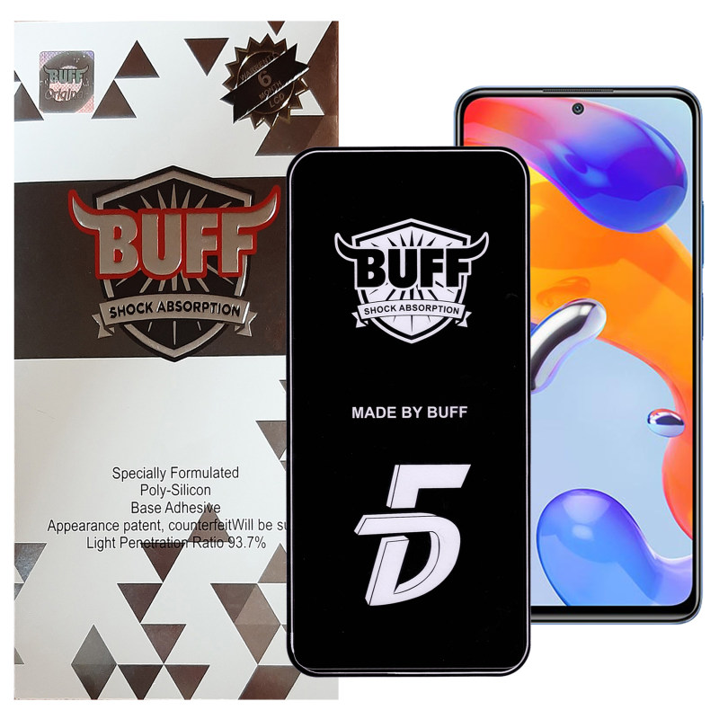 گلس گوشی شیائومی Redmi Note 11 Pro 4G/5G /Redmi Note 11E Pro 5G بوف 5D مدل F33-G - Buff F33-G Redmi Note 11 Pro 4G/5G (Global)/Redmi Note 11E Pro 5G 5D Screen Protector