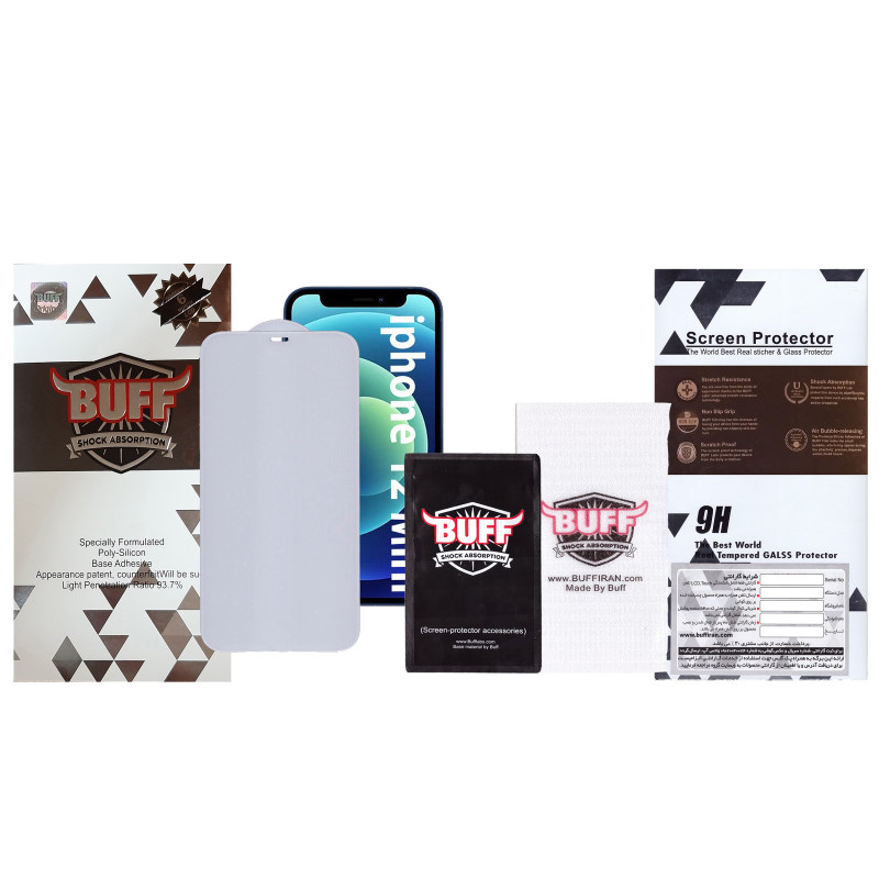 گلس گوشی اپل Iphone 12 Mini بوف 5D مدل FP33 - Buff FP33 Iphone 12 Mini Screen Protector