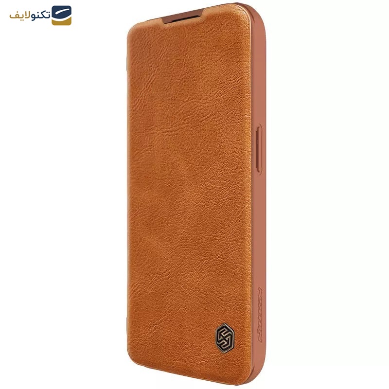 کیف کلاسوری گوشی اپل iPhone 15 Pro Max نیلکین مدل Qin Pro Leather - Nillkin Qin Pro Leather case for Apple iPhone 15 Pro Max