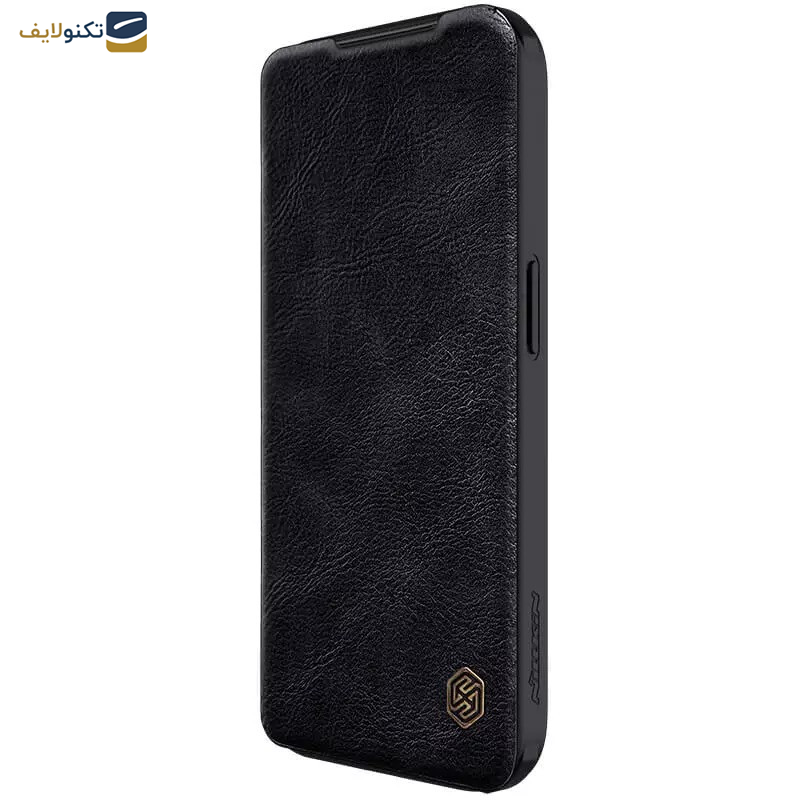 کیف کلاسوری گوشی اپل iPhone 15 Pro Max نیلکین مدل Qin Pro Leather - Nillkin Qin Pro Leather case for Apple iPhone 15 Pro Max