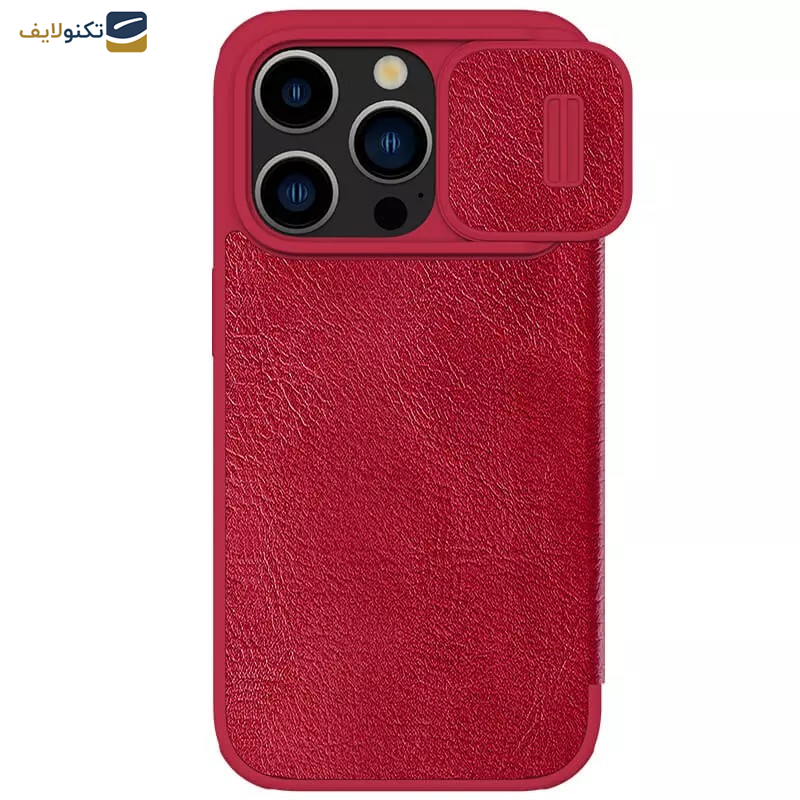 کیف کلاسوری گوشی اپل iPhone 15 Pro Max نیلکین مدل Qin Pro Leather - Nillkin Qin Pro Leather case for Apple iPhone 15 Pro Max