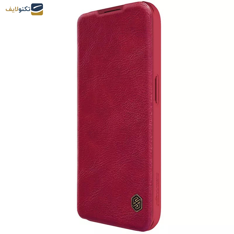 کیف کلاسوری گوشی اپل iPhone 15 Pro Max نیلکین مدل Qin Pro Leather - Nillkin Qin Pro Leather case for Apple iPhone 15 Pro Max