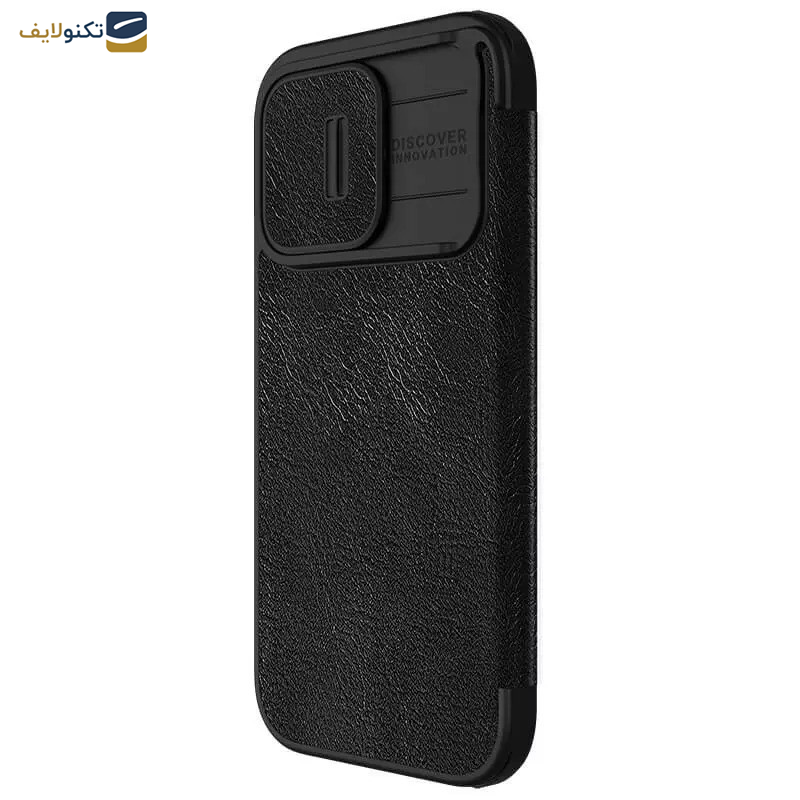 کیف کلاسوری گوشی اپل iPhone 15 Pro Max نیلکین مدل Qin Pro Leather - Nillkin Qin Pro Leather case for Apple iPhone 15 Pro Max
