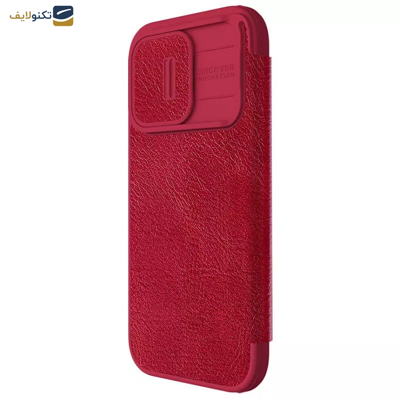 کیف کلاسوری گوشی اپل iPhone 15 Pro Max نیلکین مدل Qin Pro Leather - Nillkin Qin Pro Leather case for Apple iPhone 15 Pro Max