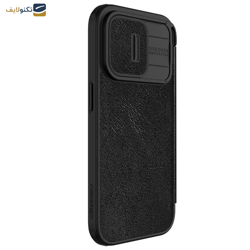 کیف کلاسوری گوشی اپل iPhone 15 Pro Max نیلکین مدل Qin Pro Leather - Nillkin Qin Pro Leather case for Apple iPhone 15 Pro Max