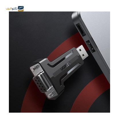 تبدیل USB-A 2.0 به DB9 RS-232 یوگرین مدل CM326 80111 - 