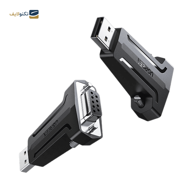 تبدیل USB-A 2.0 به DB9 RS-232 یوگرین مدل CM326 80111 - 