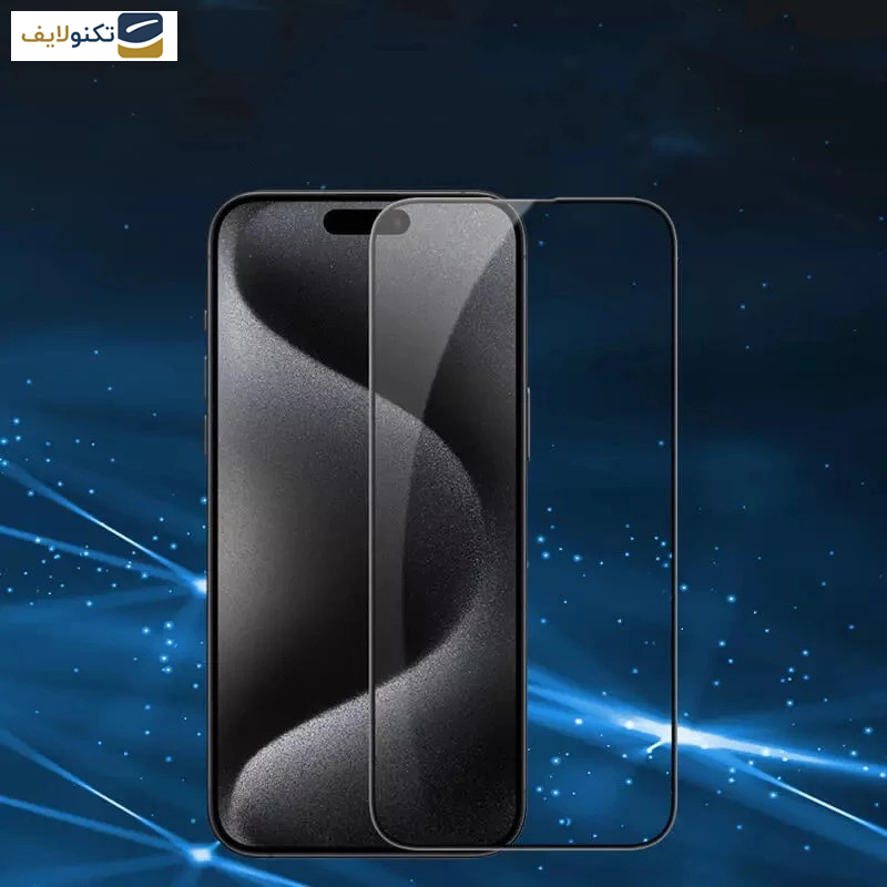 گلس گوشی اپل iPhone 15 Pro بوف مدل BullRun Crystal Pro-G - Buff BullRun Crystal Pro-G Glass Screen Protector For Apple iPhone 15 Pro