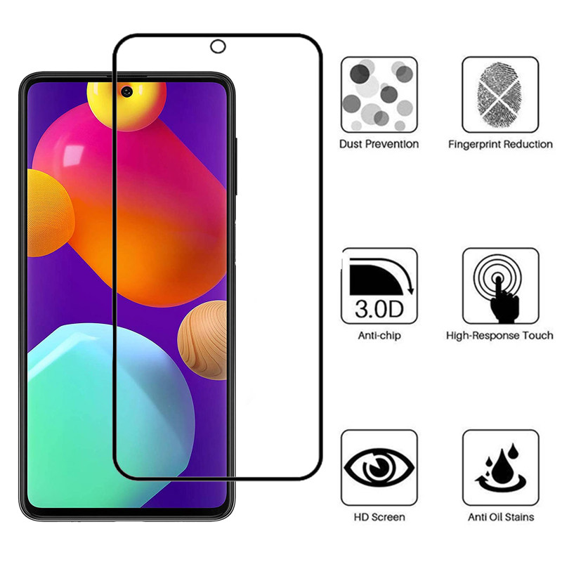 گلس گوشی سامسونگ Galaxy F62 / M62 / A81 / A91 بوف مات 5D مدل Fm33 - Buff Fm33 Samsung Galaxy F62 / M62 / A81 / A91 Matte 5D Screen Protector