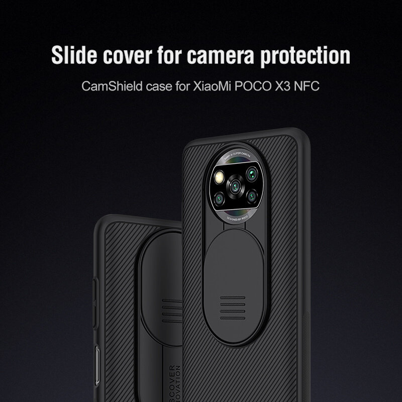 کاور گوشی شیائومی PCOO X3 NFC/ PCOO X3 Pro نیلکین مدل Camshield  - Nillkin CamShield cover for PCOO X3 NFC / PCOO X3 Pro