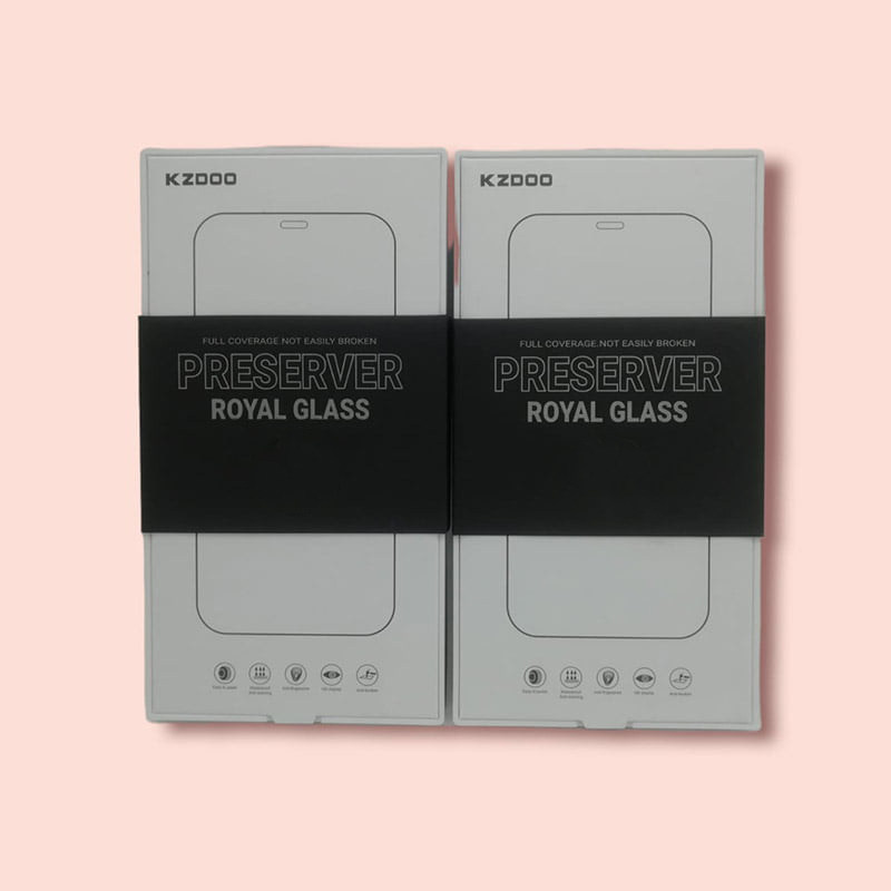 گلس گوشی اپل iphone 14 Pro Max کی-زد دوو مدل Full-Glass - KZDOO Full-Glass iphone 14 Pro Max Screen Protector
