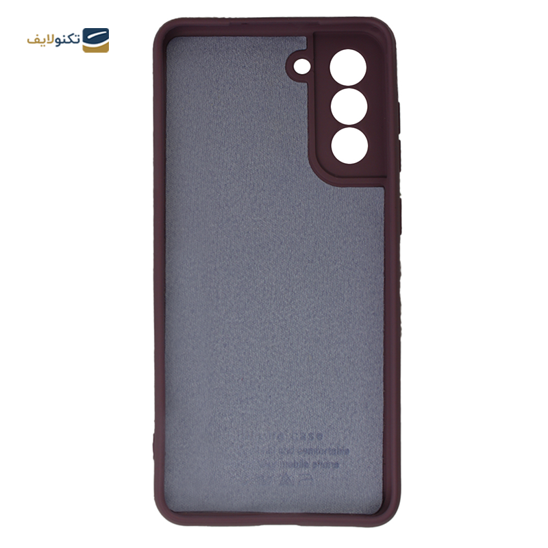  کاور سیلیکونی محافظ لنزدار مناسب برای گوشی موبایل سامسونگ مدل  Galaxy S21 FE 5G	 - Silicone Cover For Samsung Galaxy S21 FE 5G