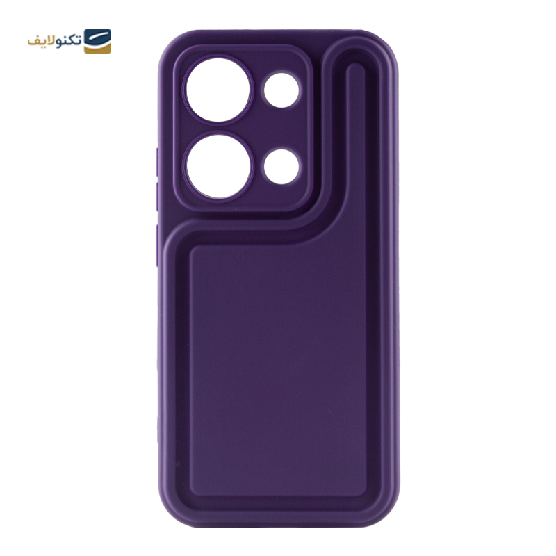 کاور گوشی شیائومی Redmi Note 13 Pro 4G زیفرند مدل Fashion C سیلیکونی محافظ لنزدار - 
