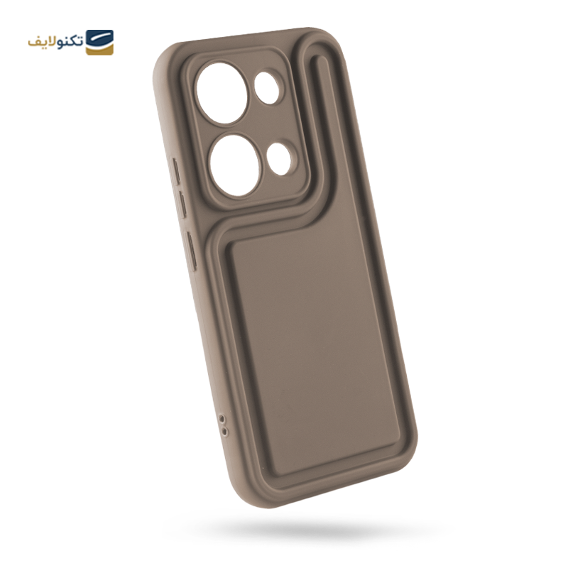 کاور گوشی شیائومی Redmi Note 13 Pro 4G زیفرند مدل Fashion C سیلیکونی محافظ لنزدار - 