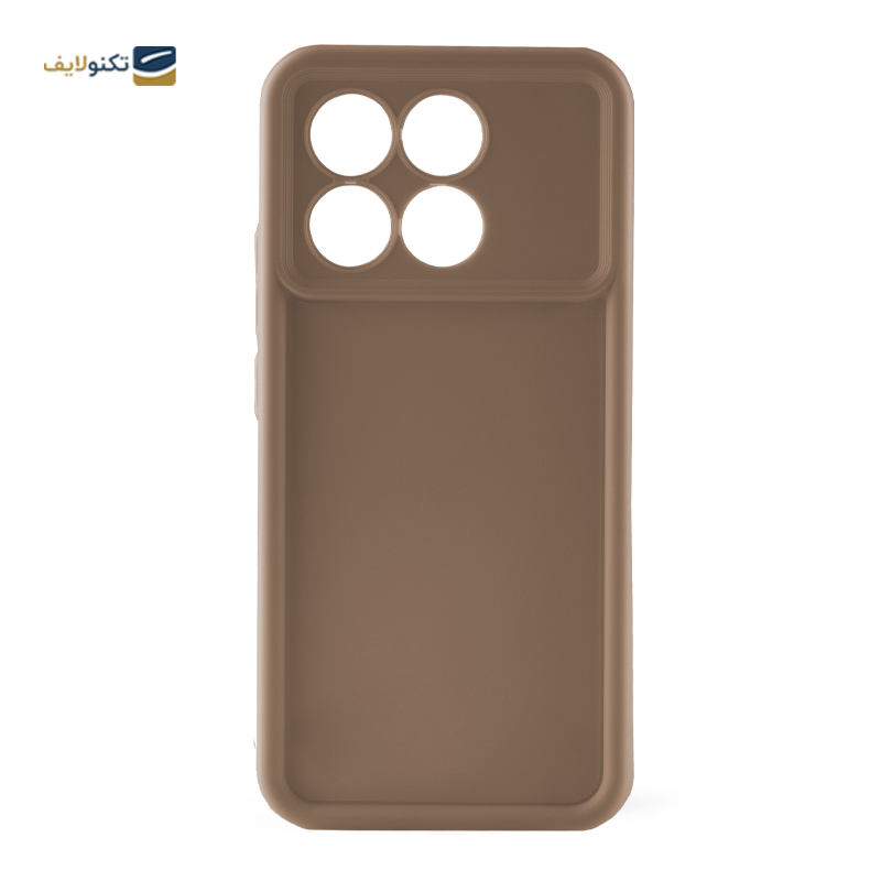 کاور گوشی پوکو X6 Pro 5G زیفرند مدل Soft Rubber سیلیکونی	 - 