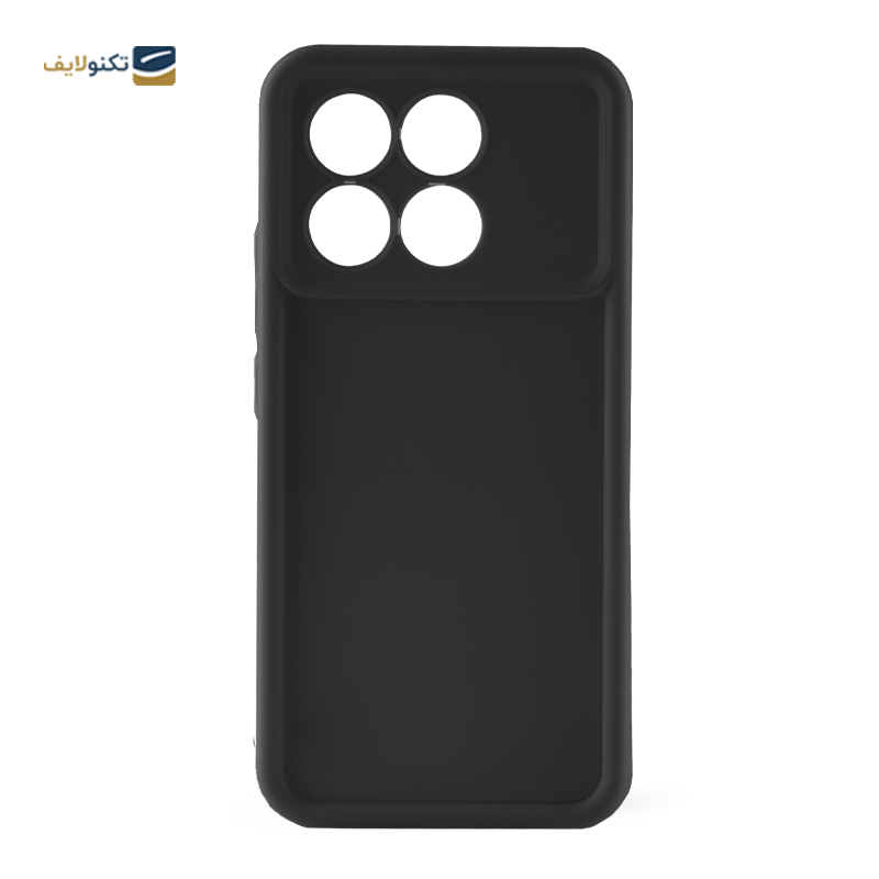 کاور گوشی پوکو X6 Pro 5G زیفرند مدل Soft Rubber سیلیکونی	 - 