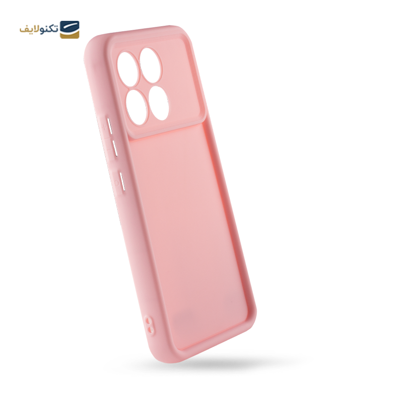 کاور گوشی پوکو X6 Pro 5G زیفرند مدل Soft Rubber سیلیکونی	 - 