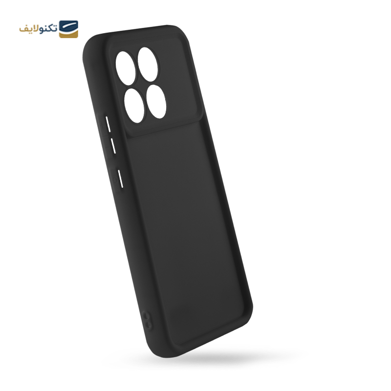 کاور گوشی پوکو X6 Pro 5G زیفرند مدل Soft Rubber سیلیکونی	 - 
