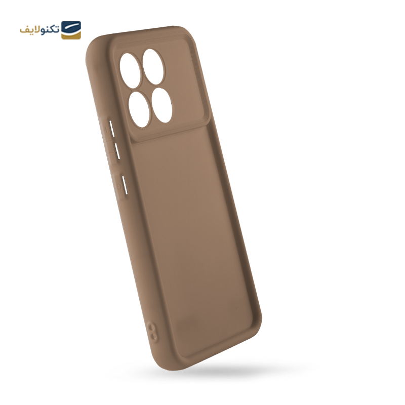 کاور گوشی پوکو X6 Pro 5G زیفرند مدل Soft Rubber سیلیکونی	 - 