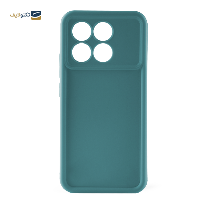 کاور گوشی پوکو X6 Pro 5G زیفرند مدل Soft Rubber سیلیکونی	 - 