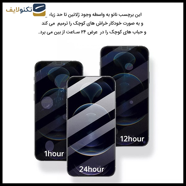 گلس گوشی گوگل Pixel 8a راک اسپیس مدل HyMTT  - Matte screen protector Rockspace model HyMTT suitable for Google Pixel 8a mobile phone