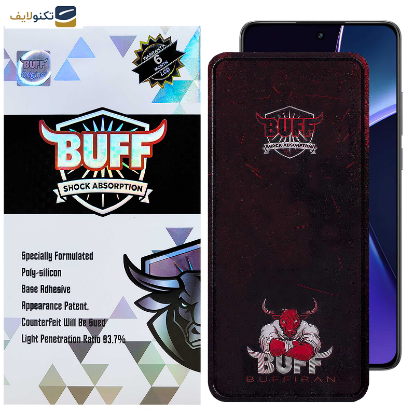 گلس گوشی وان پلاس Nord CE4 -Nord CE3 -10R -10T -Ace Pro -Ace بوف مدل Muscle-Bull-G - Buff Muscle-Bull-G Glass Screen Protector For OnePlus Nord CE4-Nord CE3-10R-10T-Ace Pro-Ace