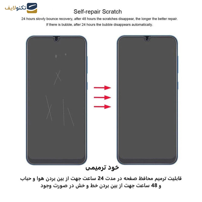 گلس گوشی وان پلاس Nord CE4-Nord CE3-10R-10T-Ace Pro-Ace بوف مدل Hydrogel - Buff Hydrogel Glass Screen Protector For OnePlus Nord CE4-Nord CE3-10R-10T-Ace Pro-Ace