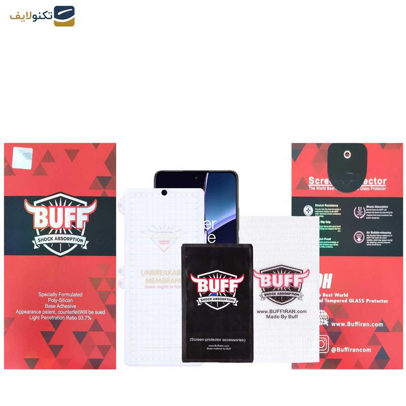 گلس گوشی وان پلاس Nord CE4-Nord CE3-10R-10T-Ace Pro-Ace بوف مدل Hydrogel - Buff Hydrogel Glass Screen Protector For OnePlus Nord CE4-Nord CE3-10R-10T-Ace Pro-Ace