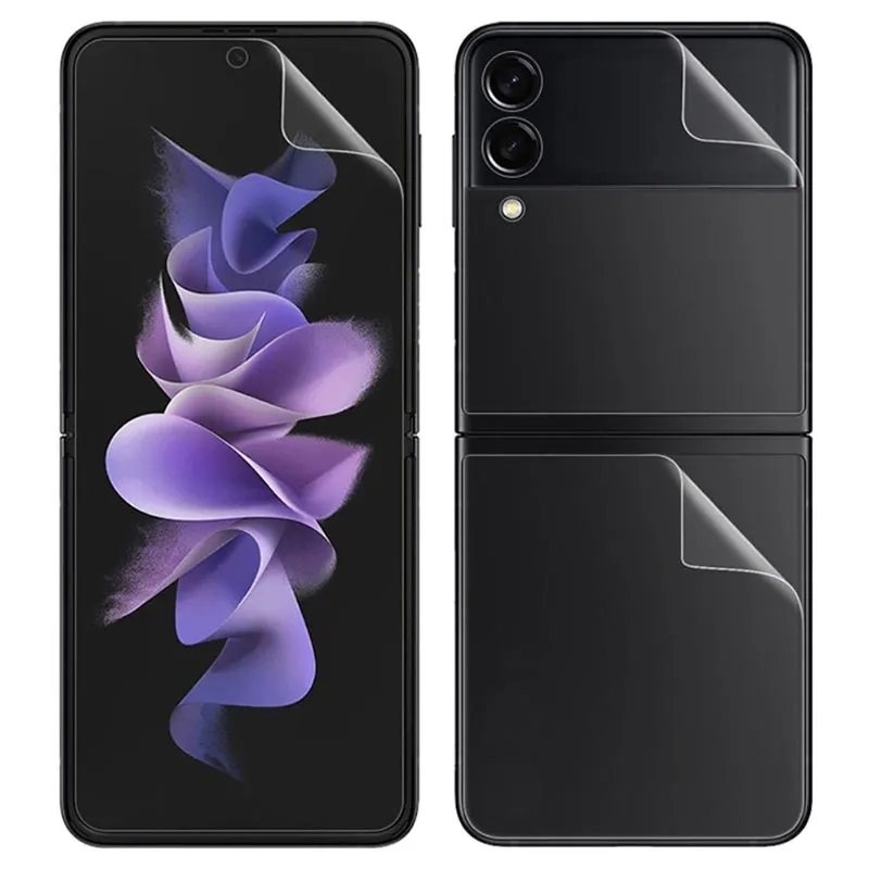 محافظ صفحه نمایش و پشت گوشی سامسونگ Galaxy Z Flip 3 5G اپیکوی مدل Hydrogel - Epicoy Hydrogel Galaxy Z Flip 3 5G Back & Screen Protector