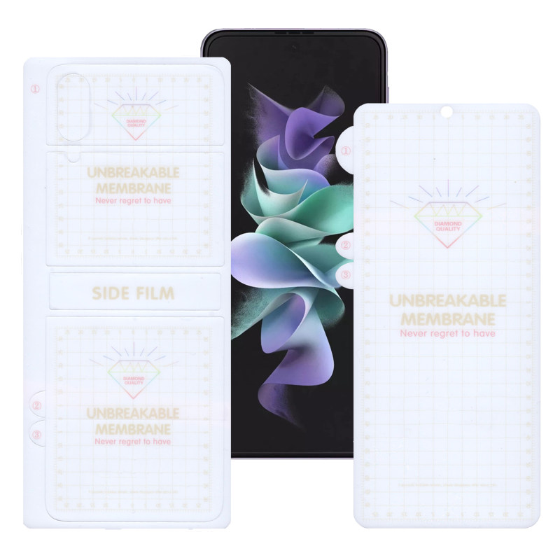 محافظ صفحه نمایش و پشت گوشی سامسونگ Galaxy Z Flip 3 5G اپیکوی مدل Hydrogel - Epicoy Hydrogel Galaxy Z Flip 3 5G Back & Screen Protector