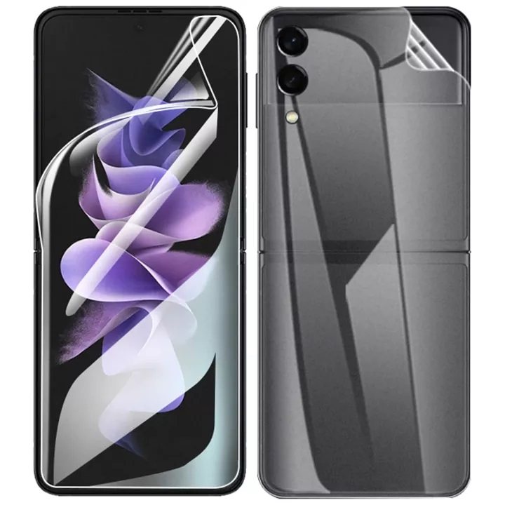 محافظ صفحه نمایش و پشت گوشی سامسونگ Galaxy Z Flip 3 5G اپیکوی مدل Hydrogel - Epicoy Hydrogel Galaxy Z Flip 3 5G Back & Screen Protector